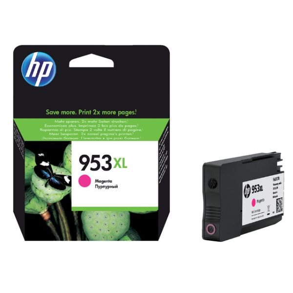 Inktcartridge HP F6U17AE 953XL rood | 50 stuks