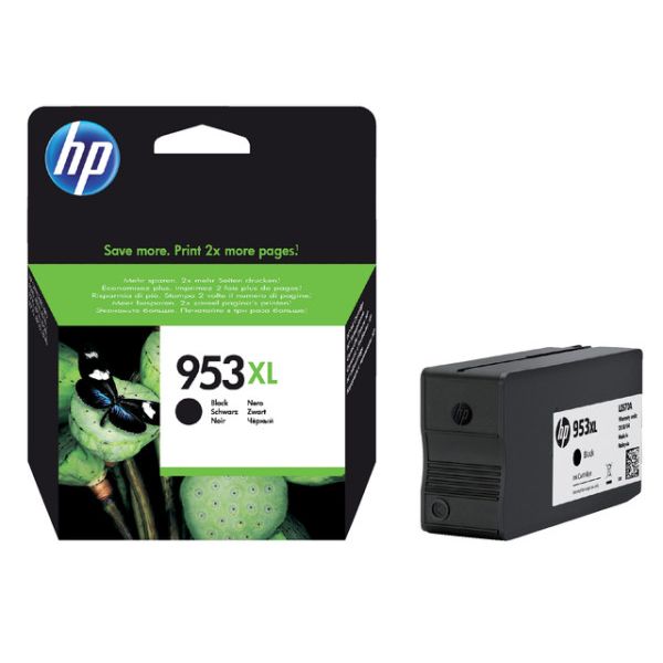 HP - Tintenpatrone 953XL, 2.000 Seiten, OEM L0S70AE, Schwarz