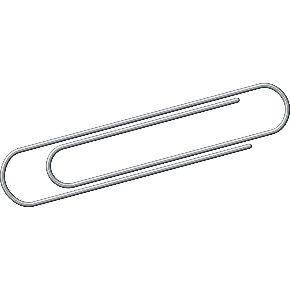 Kangaro - papierklemmen 75 mm rond verzinkt, doos 100 stuks