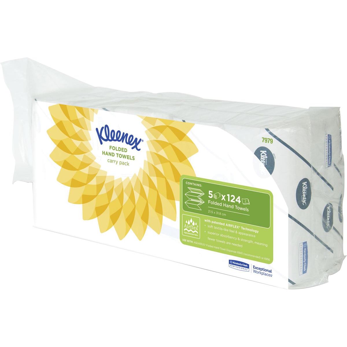 Kleenex - Serviette Ultra i-fold 2 couches 215x315mm 5x124 pièces 7979