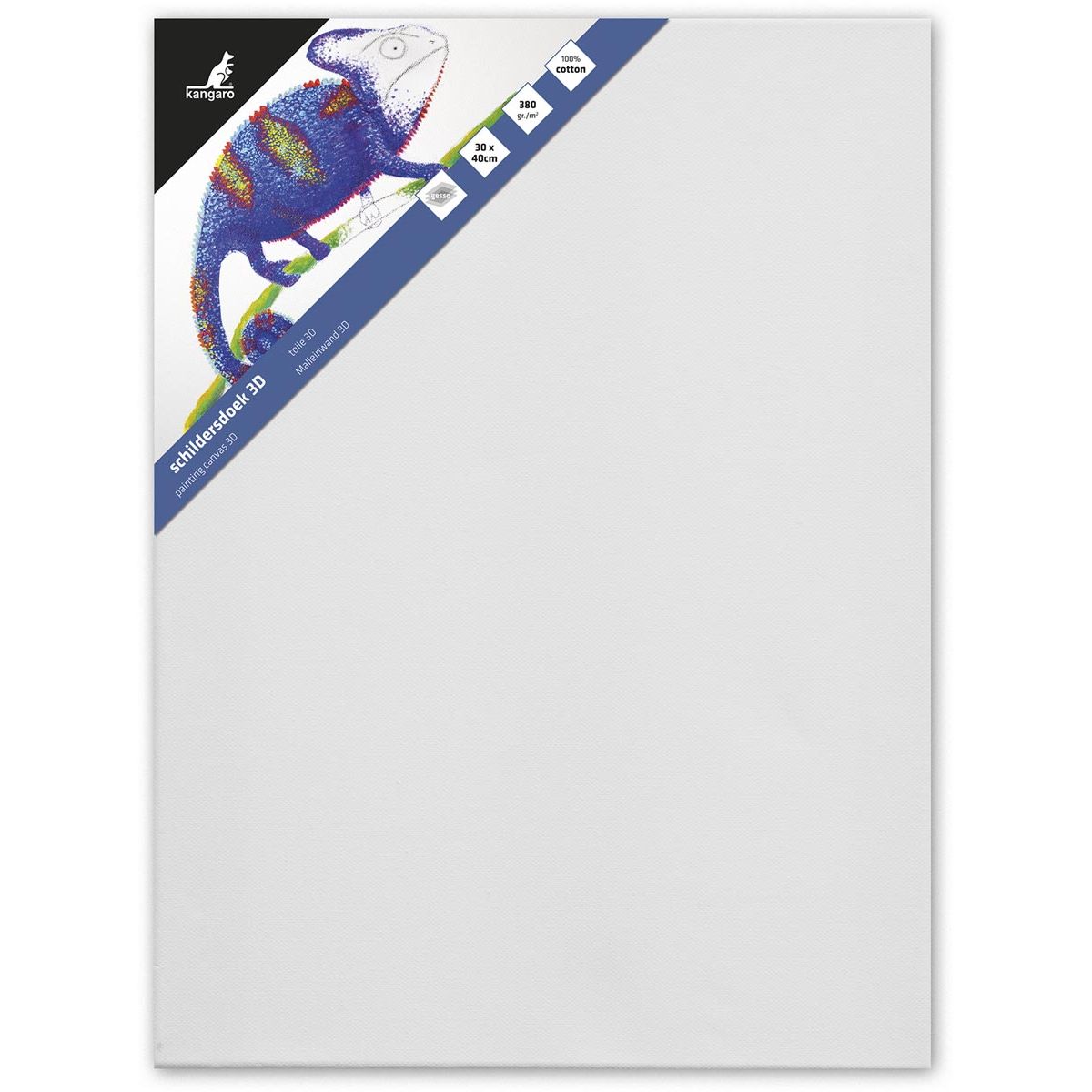 Kangaro - châssis tendu 3D, pi 30 x 40 cm
