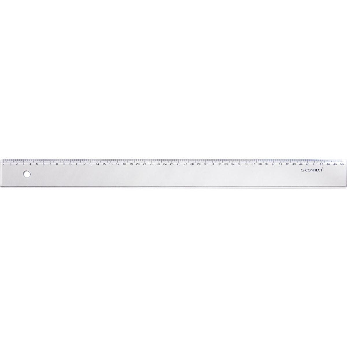 Q-CONNECT - Messstab, Kunststoff, im Etui, 50 cm