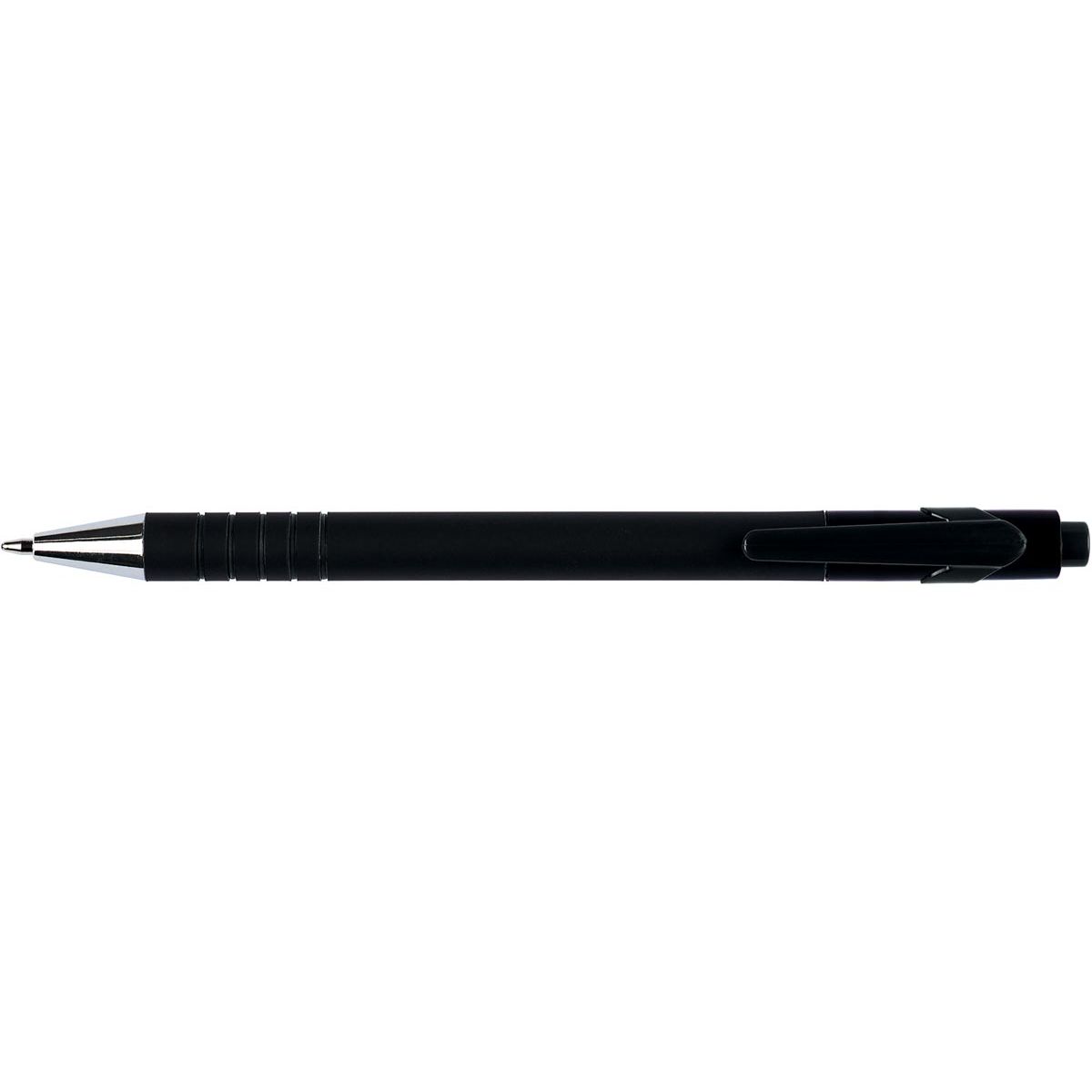 Q-CONNECT - balpen Lambda, 0,5 mm, medium punt, zwart