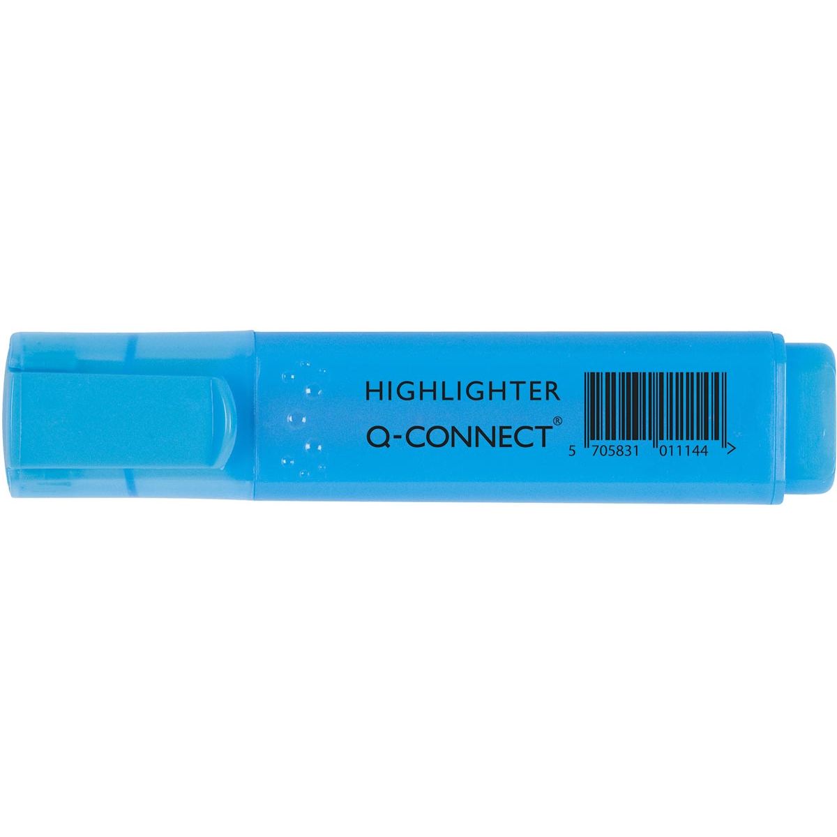 Q-CONNECT - Textmarker, blau