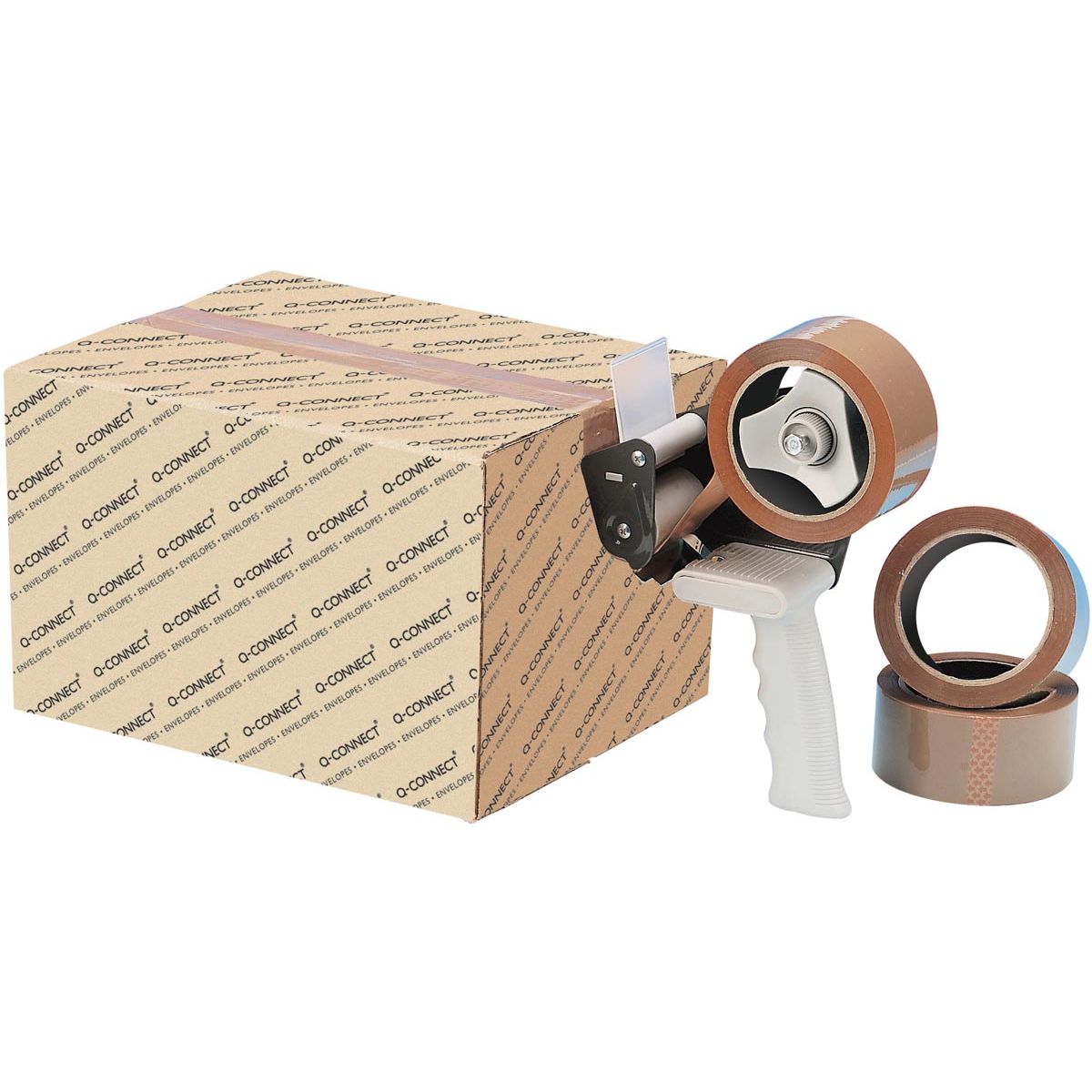 Q-CONNECT - Abroller für Verpackungsband, für Rollen 50 mm x 66 m