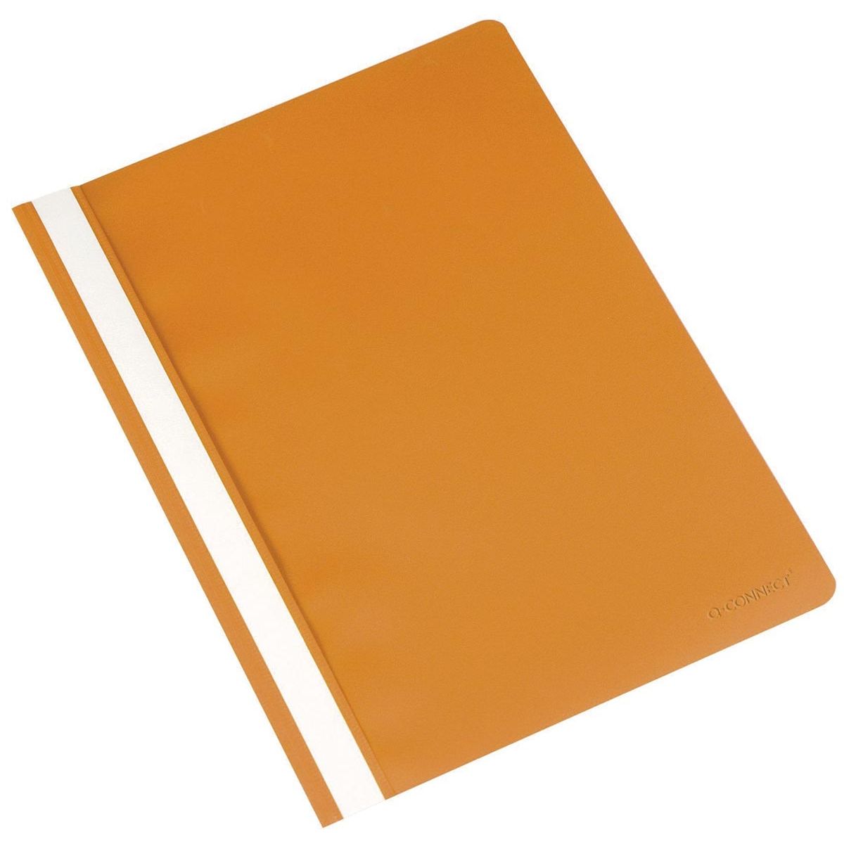 Q-CONNECT - dossier à fixation rapide, A4, orange
