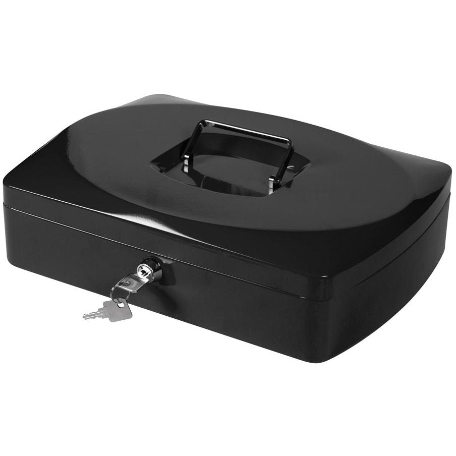 Q-CONNECT - caisse, 325 x 235 x 85 mm, noir