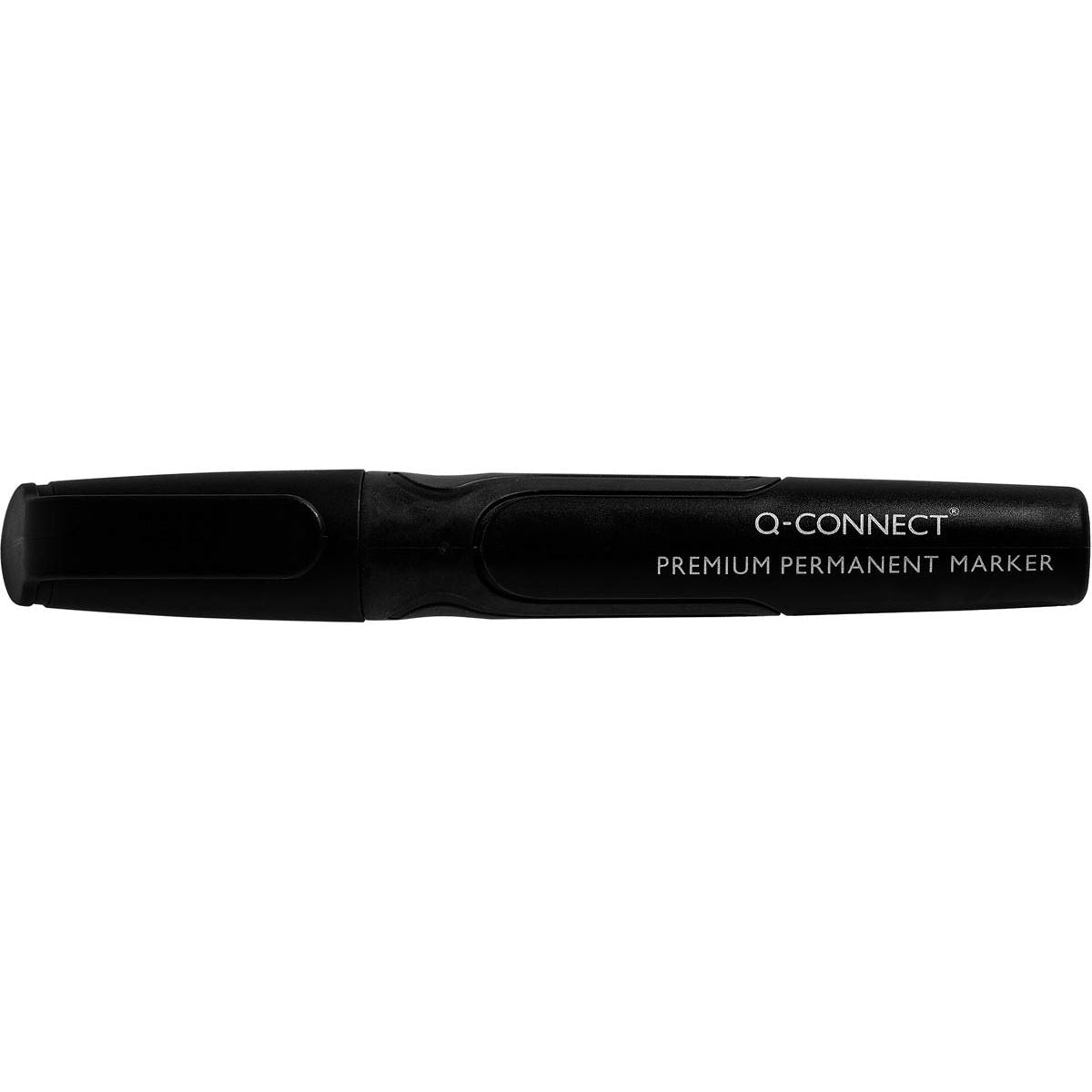 Q-CONNECT - Permanentmarker, 3 mm, runde Spitze, schwarz