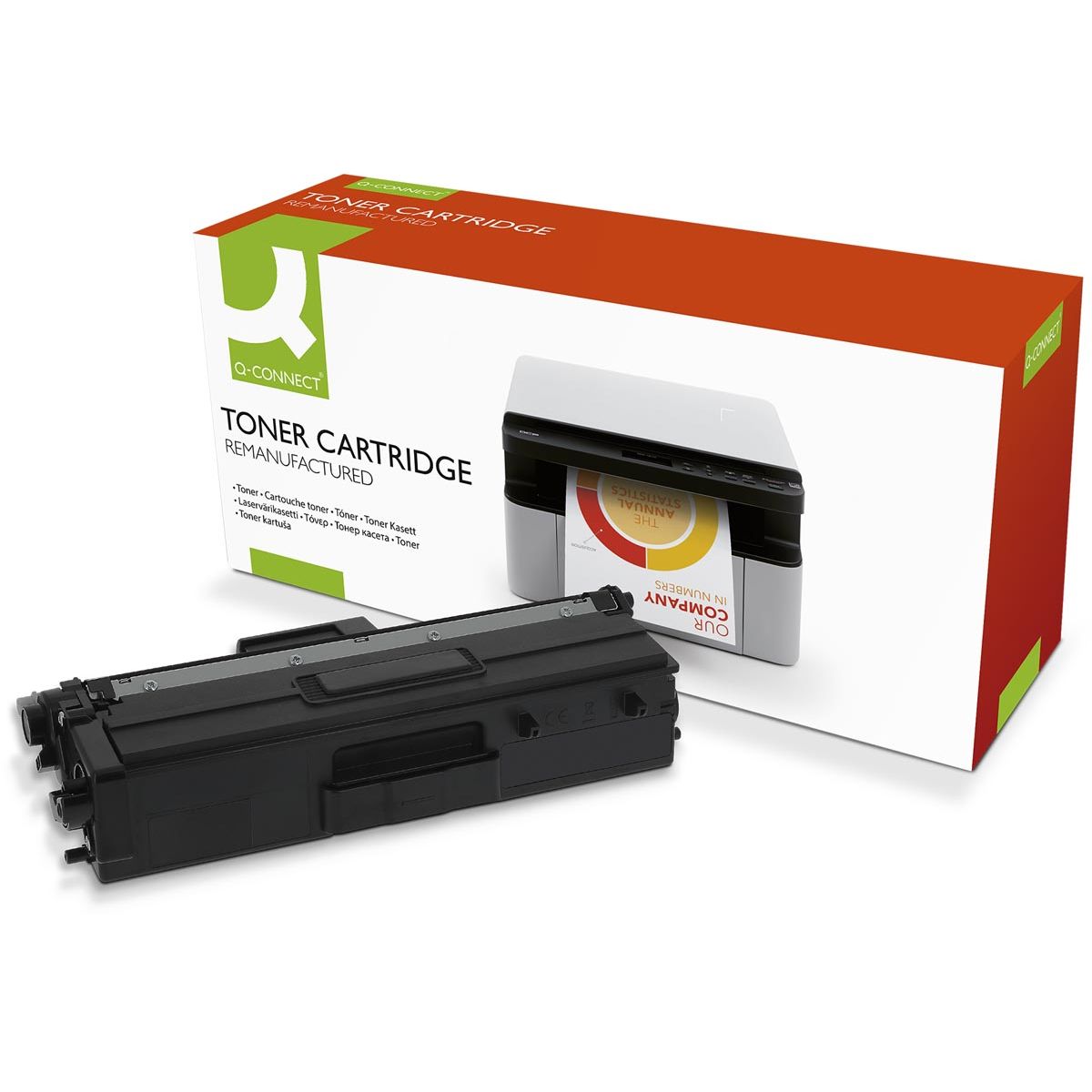 Q-CONNECT – schwarzer Toner 6500 Seiten für OEM TN-423BK