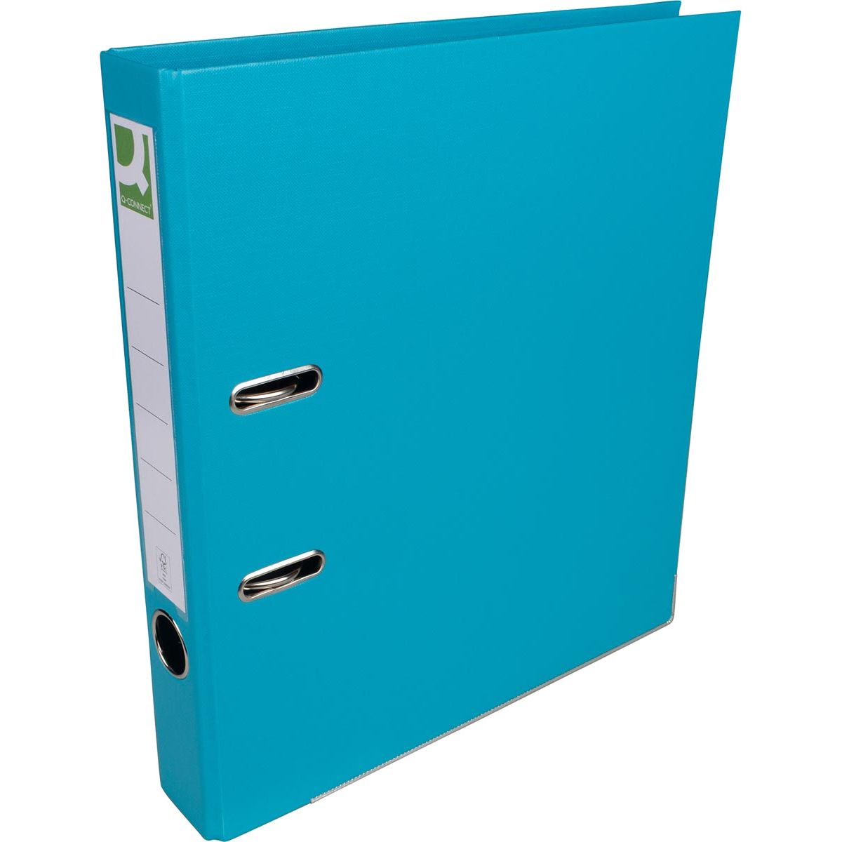 Q-CONNECT - Ordner, für ft A4, komplett aus PP, Rücken 5 cm, türkis