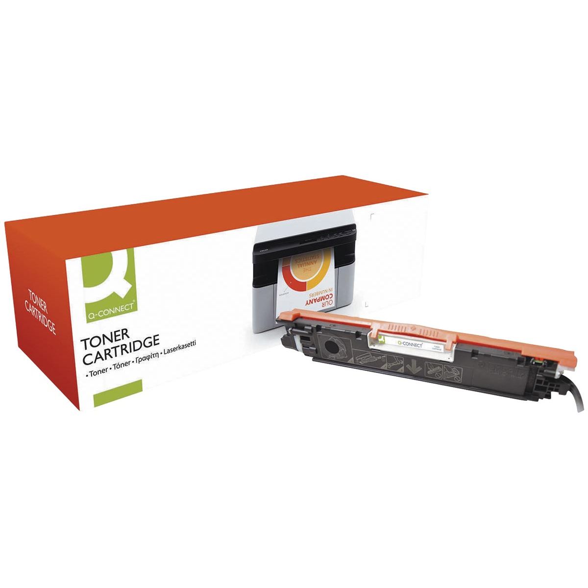 Q-CONNECT – schwarzer Toner 1200 Seiten für OEM: CE310A