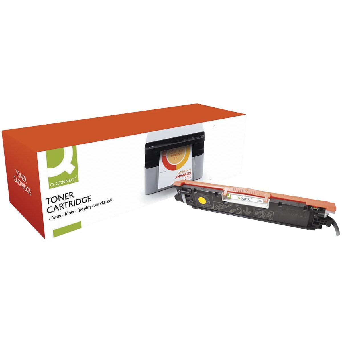 Q-CONNECT - toner jaune 1000 pages pour OEM: CE312A