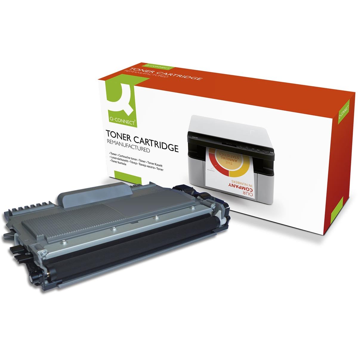 Q-CONNECT – schwarzer Toner 2600 Seiten für OEM: TN-2220