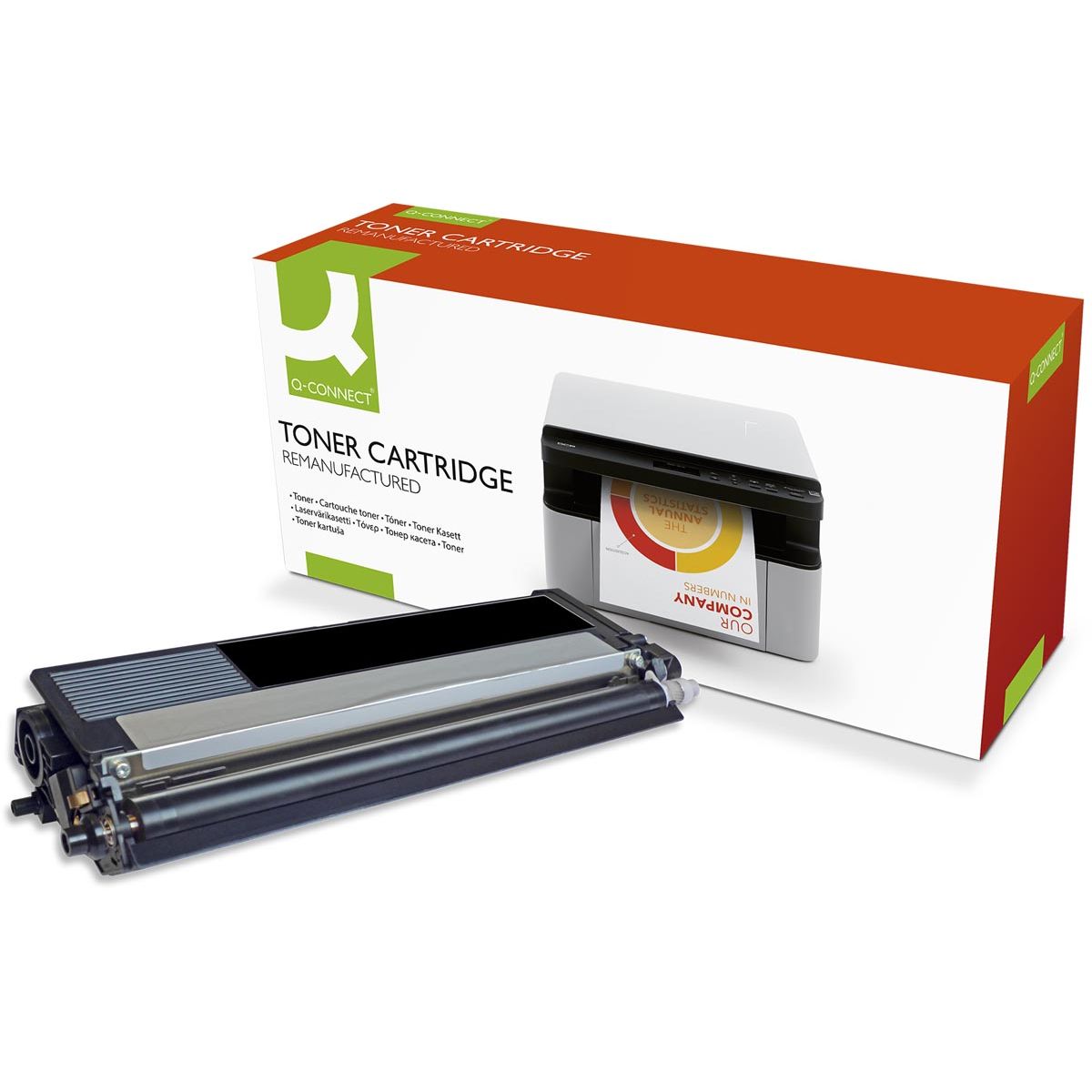 Q-CONNECT - toner zwart 4000 pagina's voor OEM TN-325BK