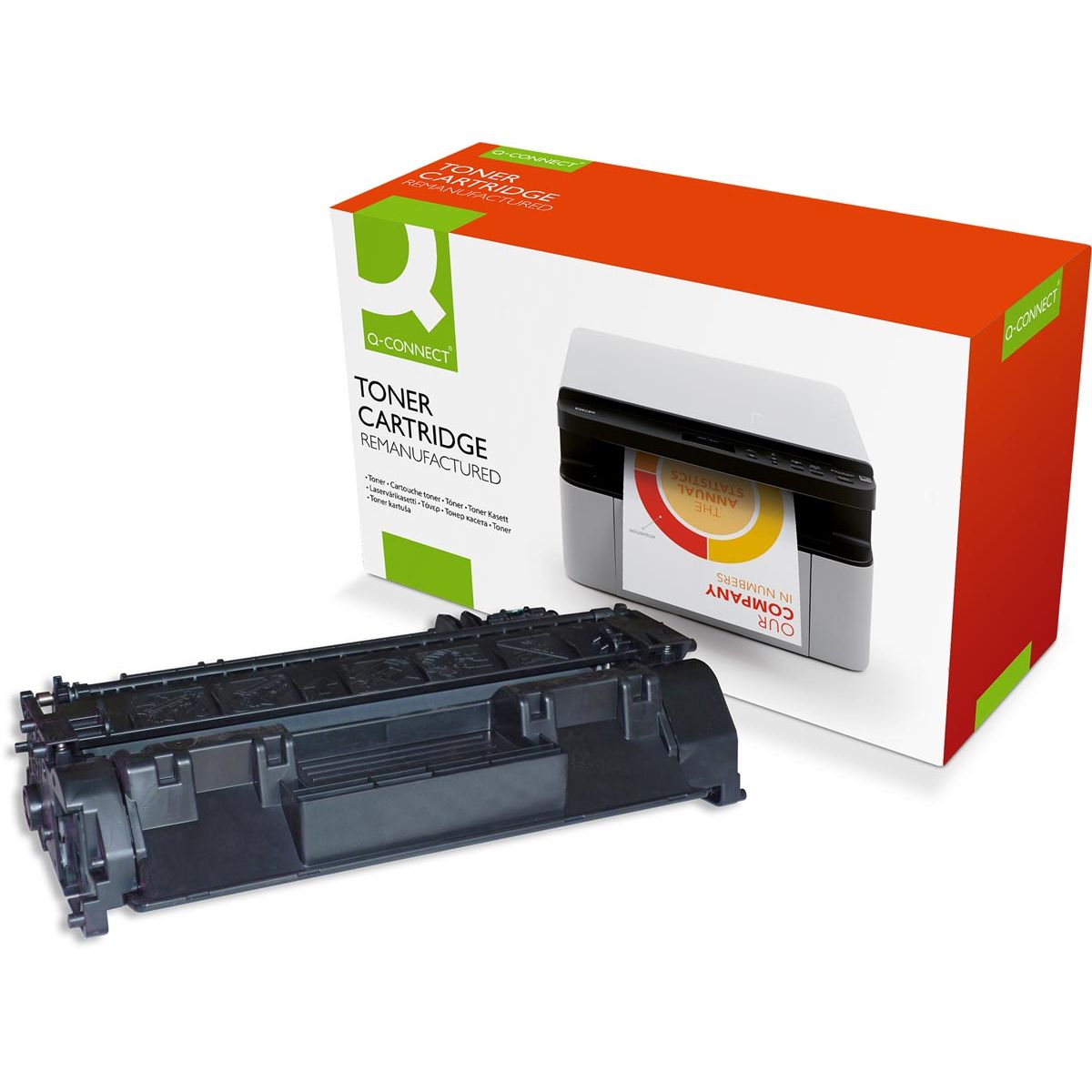 Q-CONNECT - toner noir 2700 pages pour OEM CF280A