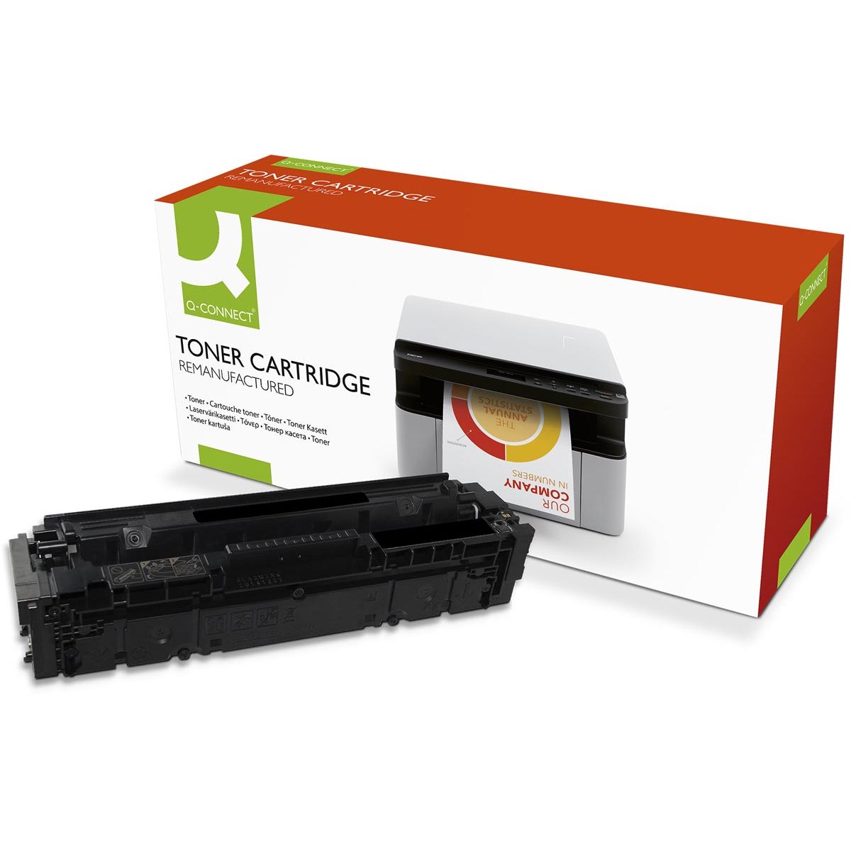 Q-CONNECT - toner noir 3100 pages pour OEM: 3028C002