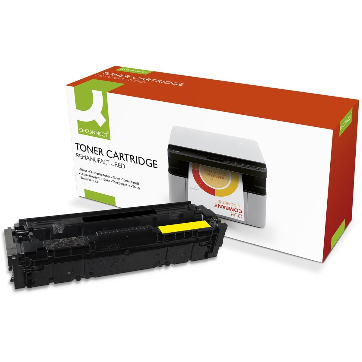 Q-CONNECT - toner jaune 2300 pages pour OEM: 3025C002