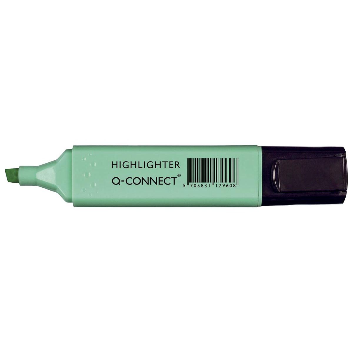 Q-CONNECT - Textmarker Pastell, Blau