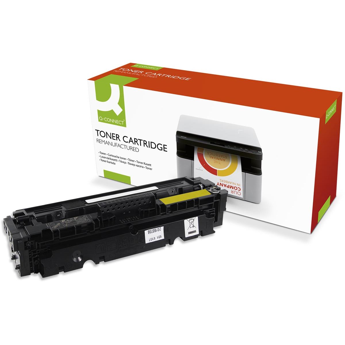 Q-CONNECT - toner jaune 2300 pages pour OEM CF412A