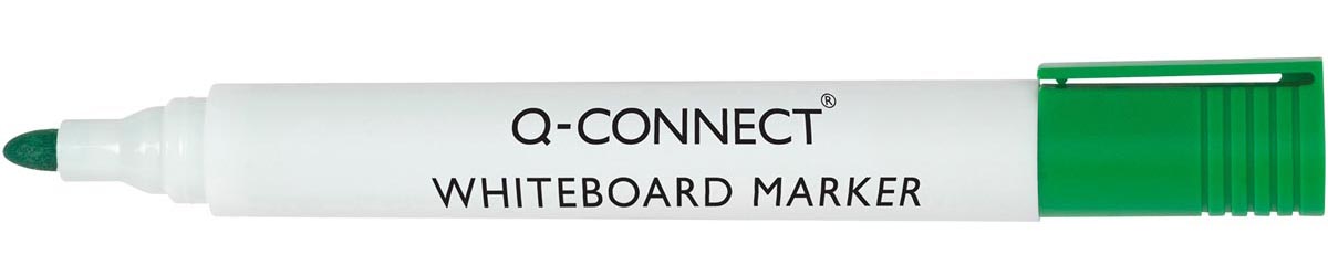 Q-CONNECT - Whiteboardmarker, 2-3 mm, runde Spitze, grün
