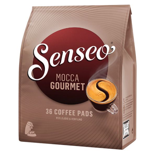 Koffiepads Douwe Egberts Senseo mocca gourmet 36 stuks