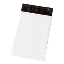 Timmers - LDPE Kleding verzendzak 230x325+40mm 50micron 500 stuks zwart/wit