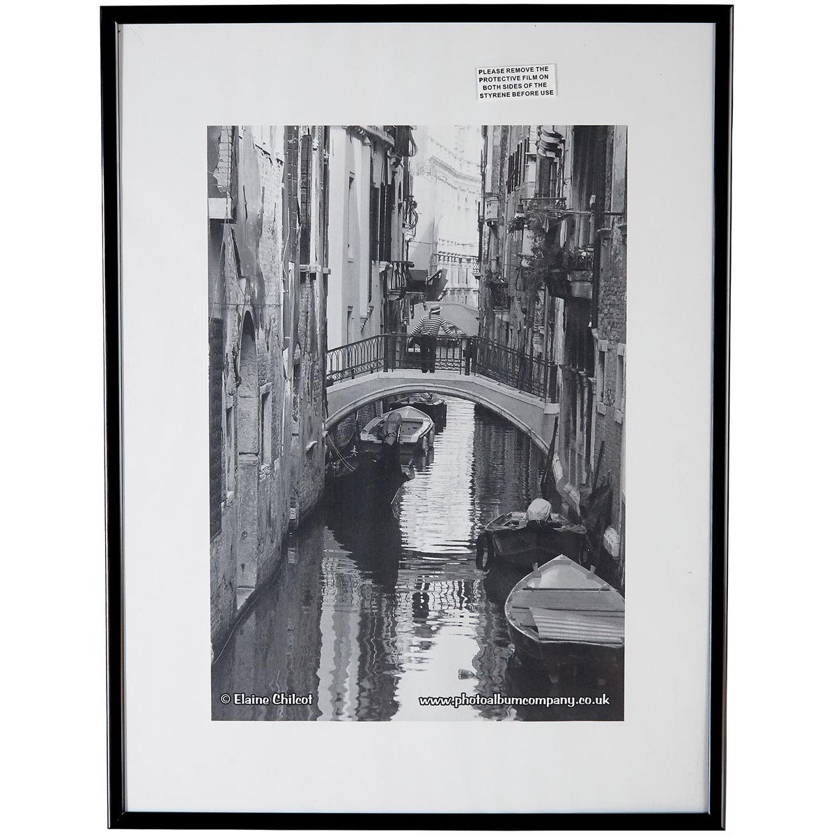 The Photo Album Company – TPAC-Fotorahmen Aluminium, schwarz, A3