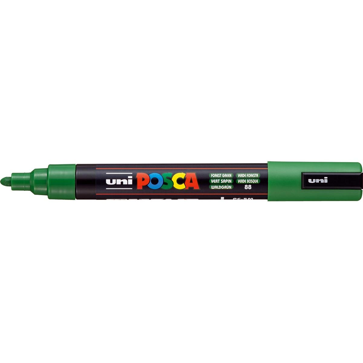 Posca - Uni paintmarker PC-5M, 1,8 2,5 mm, ronde punt, dennengroen