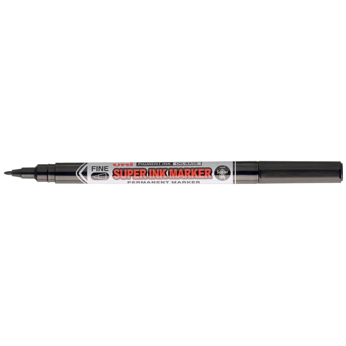 Uni-ball - permanent marker Super Ink zwart