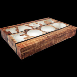Partydoos/ cateringdoos Tasty Food 55x37x8cm 10 stuks
