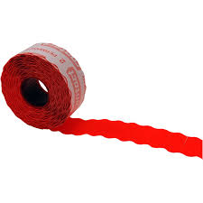 Timmers - Prijsrol contact permanent 26x12 g2 1500st ROOD