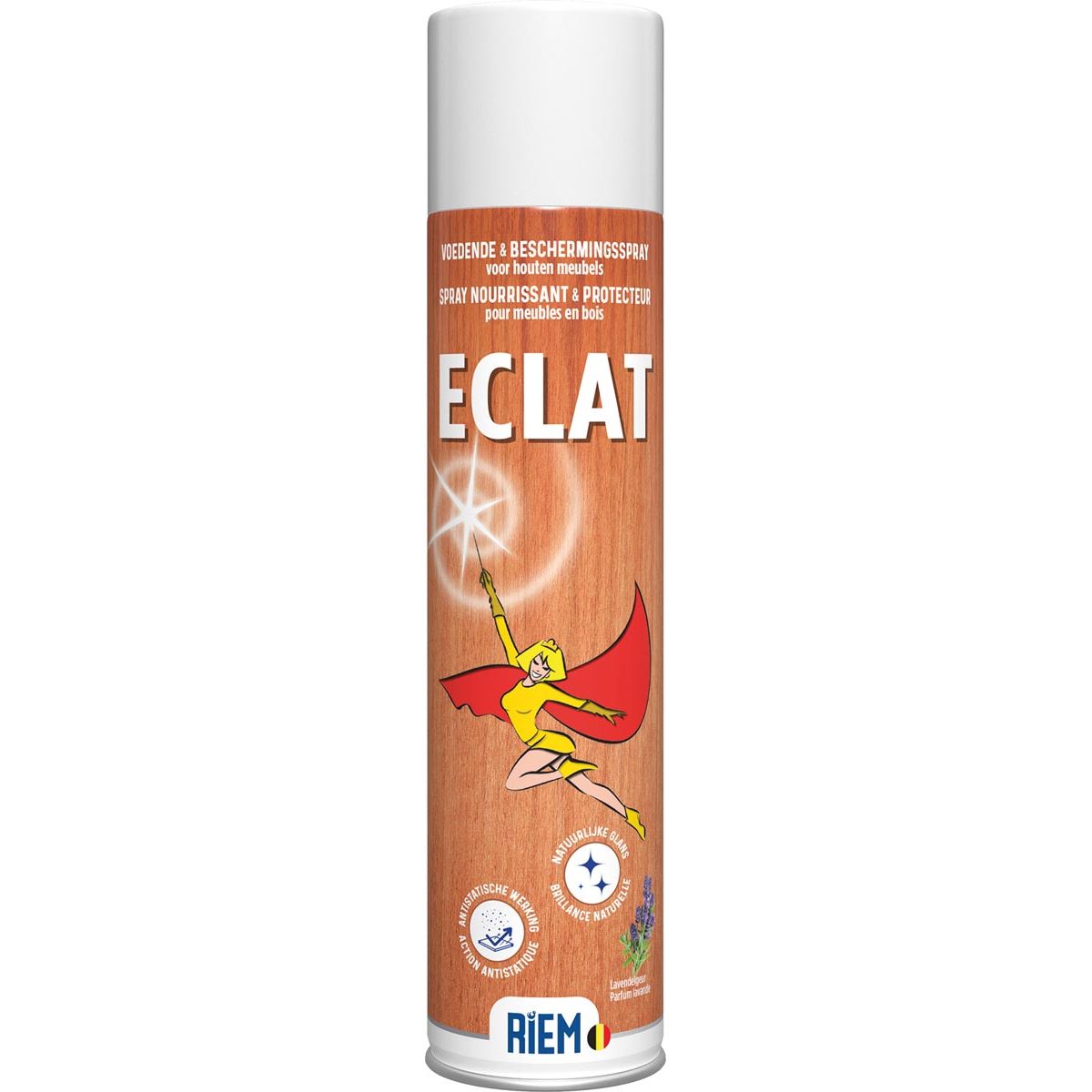 Belt - Spray protecteur nourrissant Eclat pour meubles en bois, 300 ml