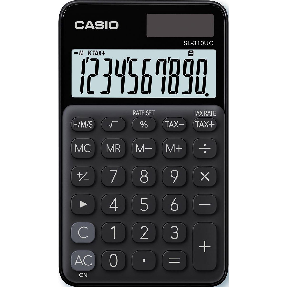 Casio - Taschenrechner SL-310UC, schwarz