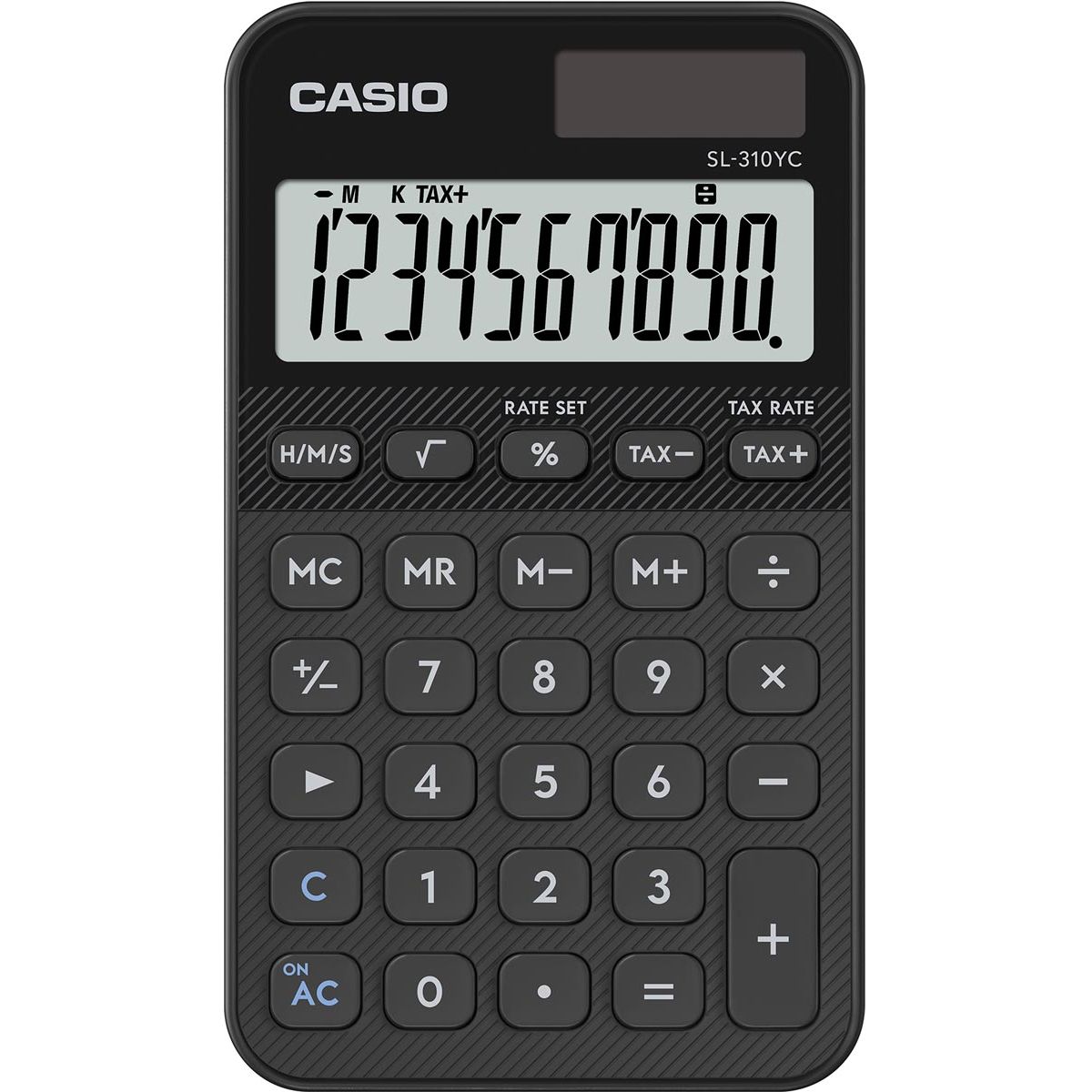Casio - zakrekenmachine SL-310YC, zwart