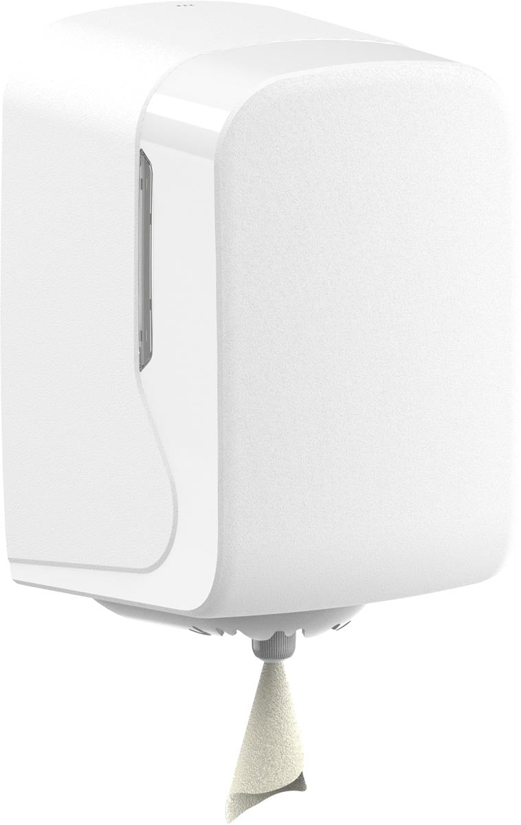 Zonder merk - Spotless poetspapierdispenser Midi, wit