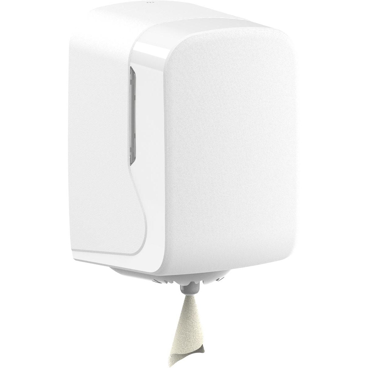 Zonder merk - Spotless poetspapierdispenser Midi, wit