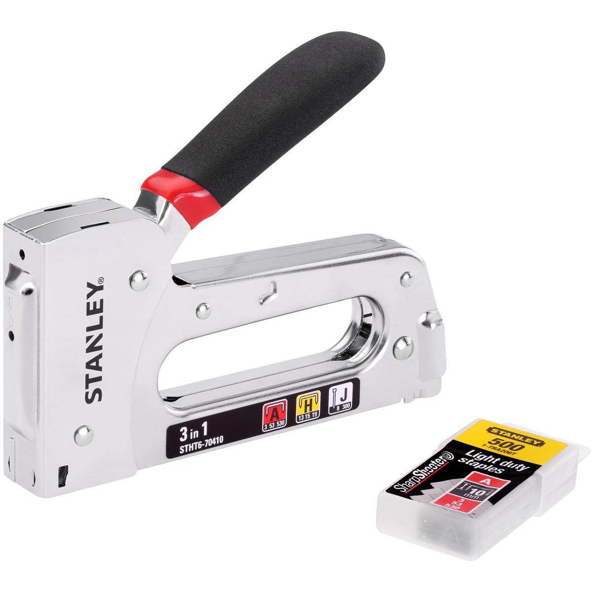 Stanley - agrafeuse légère TR120 3en1