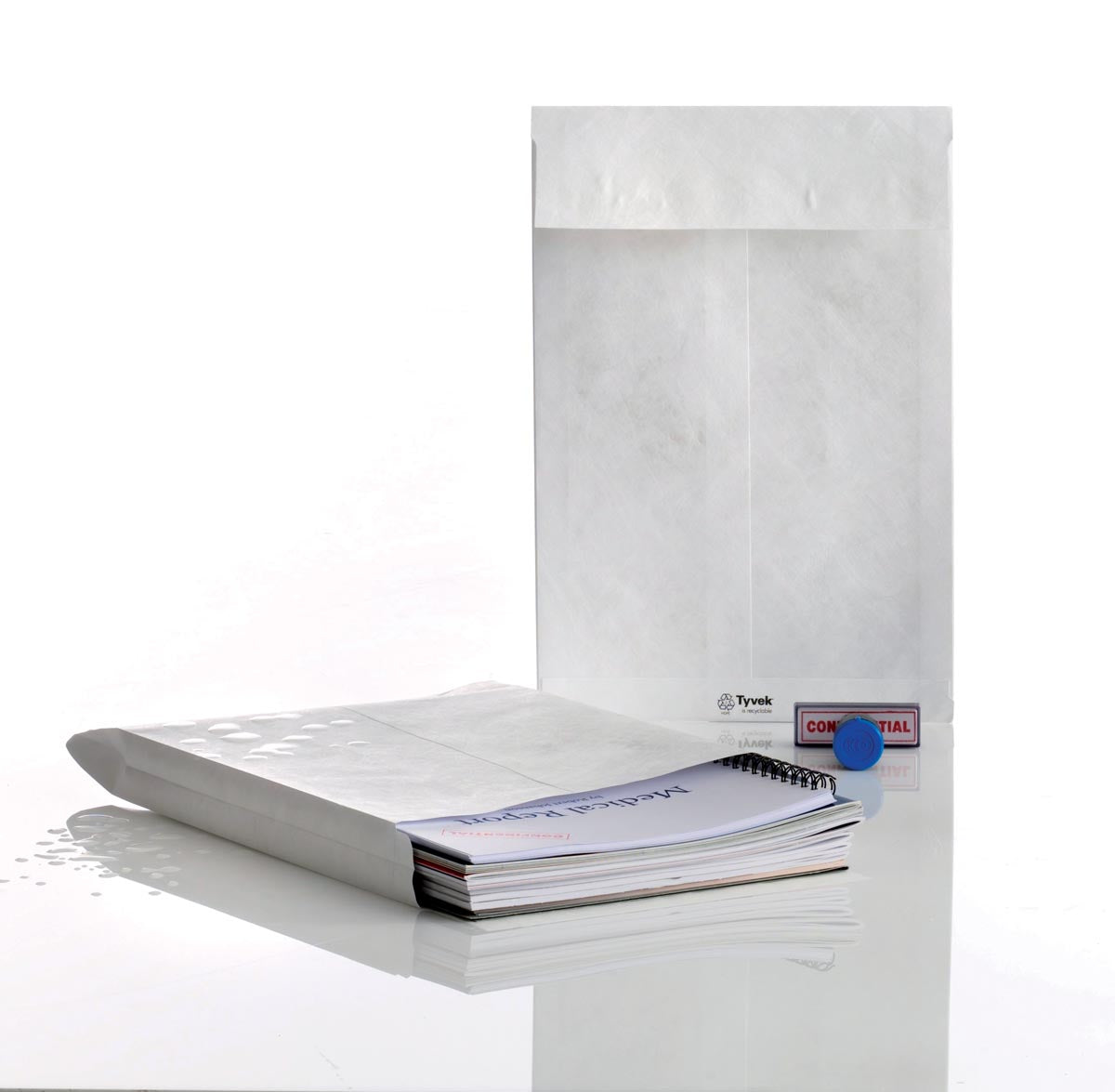 Tyvek - Enveloppes à soufflet pi 250 x 353 x 38 mm, paquet de 20 pièces