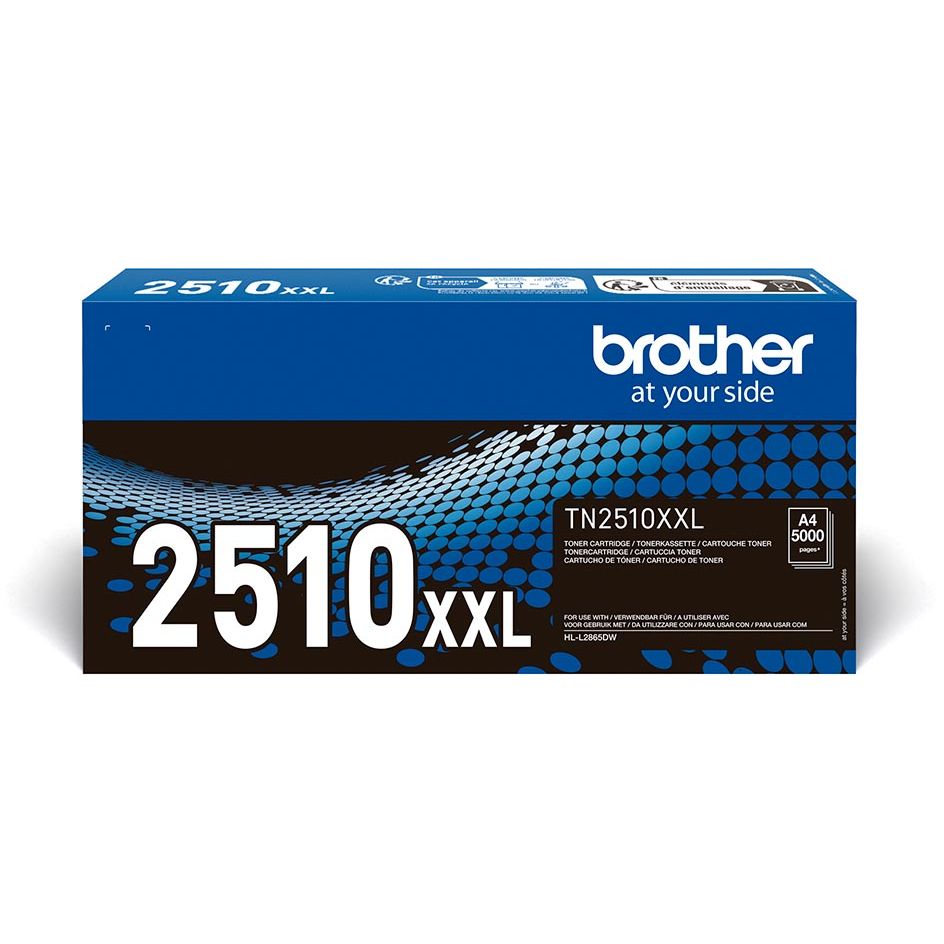 Brother - Toner, 5.000 Seiten, OEM TN-2510XXL, Schwarz