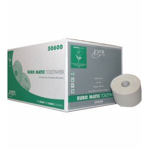 Toiletpapier P50600 150 meter met dop 1 laags 36 rol