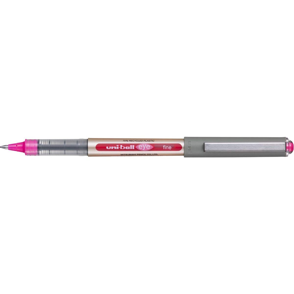 Uni-ball - Eye Fine roller Eco, largeur d'écriture 0,5 mm, rose