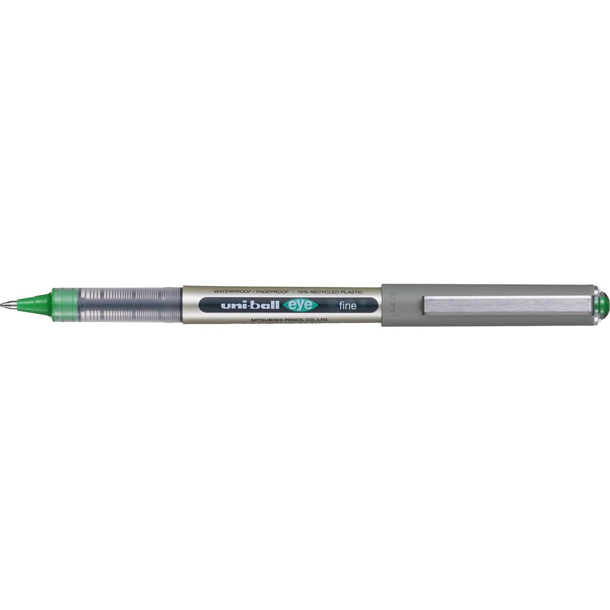 Uni-ball - Eye Fine roller Eco, largeur d'écriture 0,5 mm, vert