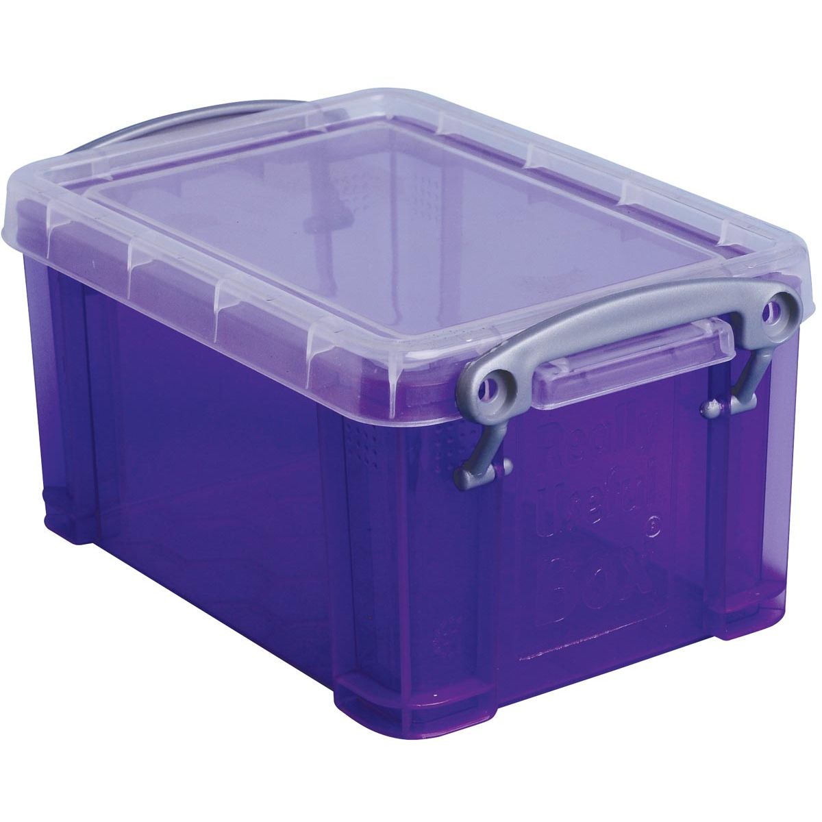 Really Useful Box - Box 0,7 liter, transparant paars