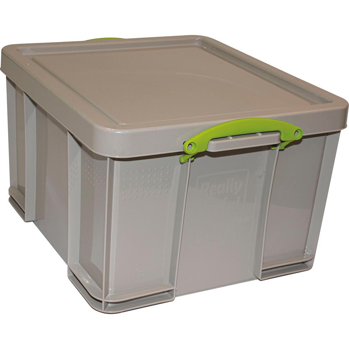 Really Useful Box - Box Aufbewahrungsbox 42 Liter, recycelt, grau