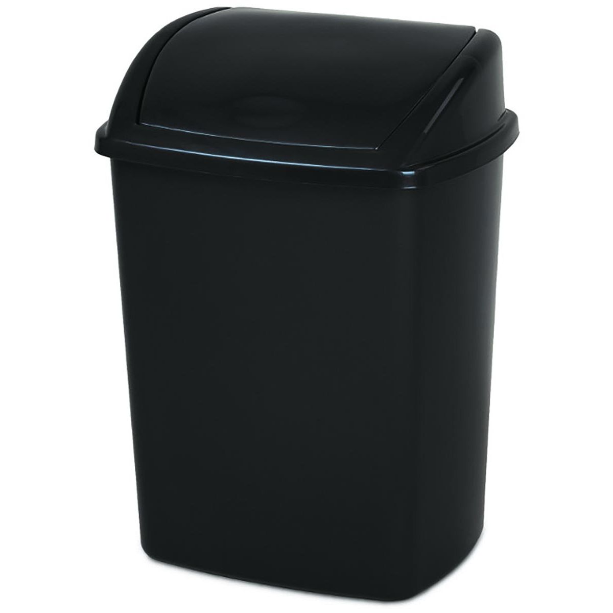 Vepa Bins - Abfallbehälter mit Schwingdeckel 26 l, schwarz