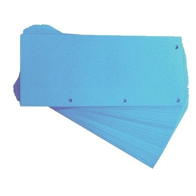 Oxford - Bande de séparation Duo 240x105mm bleu 60 pièces