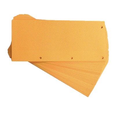 Oxford - Scheidingsstrook duo 240x105mm oranje 60 stuks