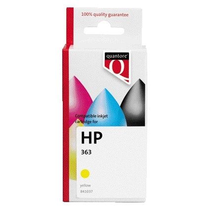 Quantore - Inktcartridge hp 363 c8773ee geel