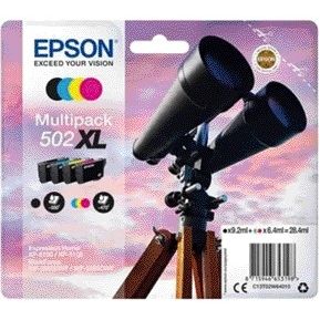 Epson - Tintenpatrone 502XL T02W6 Schwarz + 3 Farben | 8 Stück