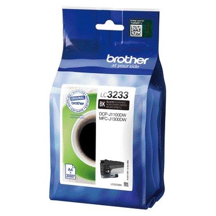 Brother - Tintenpatrone LC-3233BK schwarz
